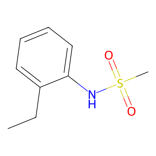 N-(2-ethylphenyl)methanesulfonamide structure