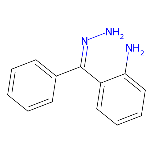 2-Aminobenzophenone hydrazone structure