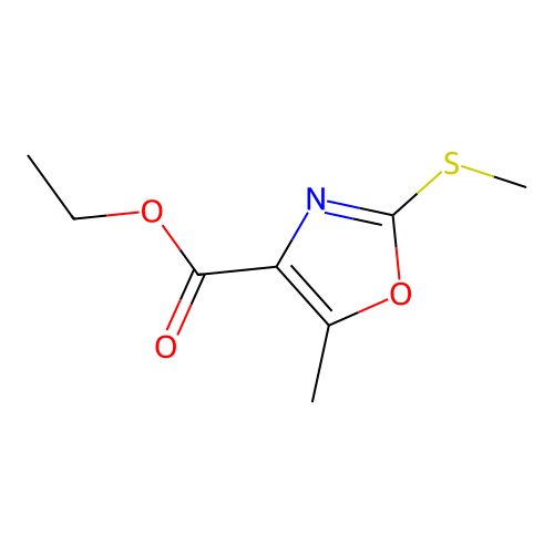 InChI=1/C8H11NO3S/c1-4-11-7(10)6-5(2)12-8(9-6)13-3/h4H2,1-3H structure