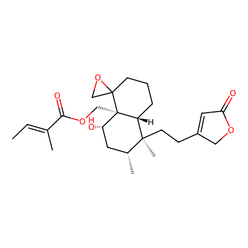 Ajugacumbin B structure
