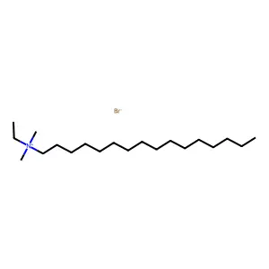 十六烷基二甲基乙基溴化铵 structure