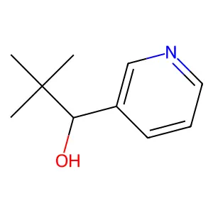 alpha-(1,1-Dimethylethyl)-3-pyridinemethanol structure