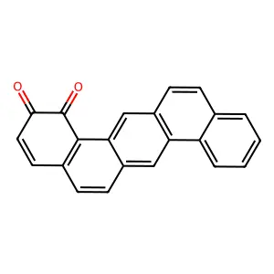 Dibenz(a,h)anthracene-1,2-quinone structure