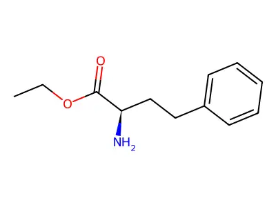 Ethyl 2-amino-4-phenylbutanoate structure