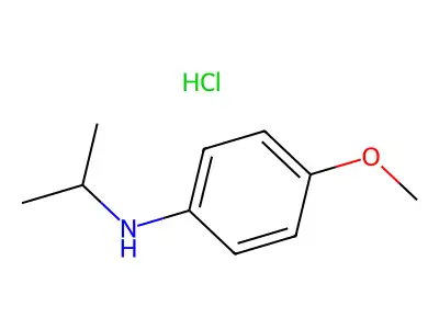 4-methoxy-N-(propan-2-yl)aniline structure