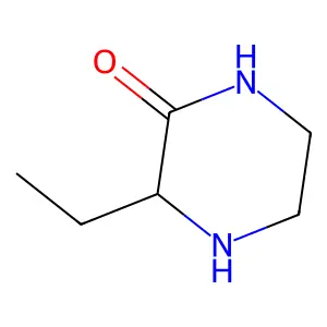 (S)-3-Ethylpiperazin-2-one structure