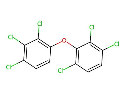 2,2',3,3',4,6'-六氯二苯醚 structure