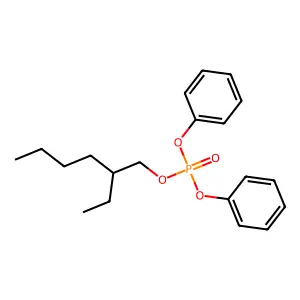 2-乙基己基二苯基磷酸酯 structure