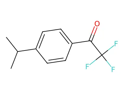 4'-iso-Propyl-2,2,2-trifluoroacetophenone structure