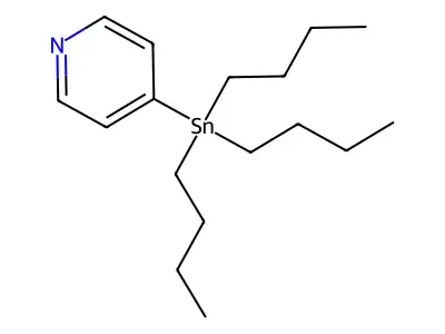 4-(Tri-n-butylstannyl)pyridine structure