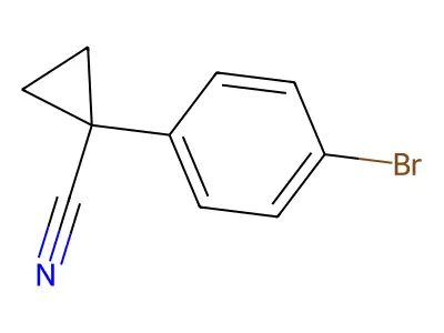 1-(4-Bromophenyl)Cyclopropanecarbonitrile structure