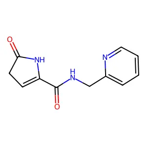 N-(2-Pyridylmethyl)-2-pyrrolidone-5-carboxylate structure
