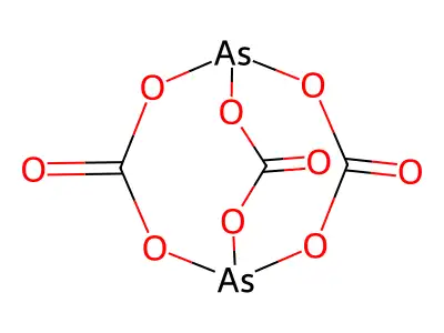 碳酸亚砷 structure