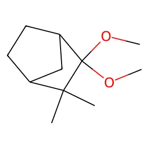 3,3-Dimethyl-2-norbornanone dimethyl ketal structure