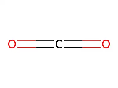 二氧化碳 structure