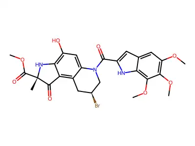 Duocarmycin B1 structure