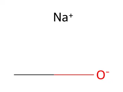 甲醇钠 structure