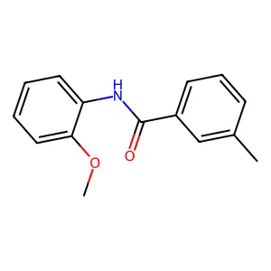 N-(2-methoxyphenyl)-3-methylbenzamide structure