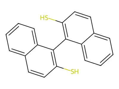 [1,1'-Binaphthalene]-2,2'-dithiol structure
