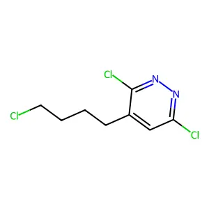 3,6-Dichloro-4-(4-chlorobutyl)pyridazine structure