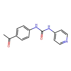 1-(4-Acetylphenyl)-3-pyridin-4-ylurea structure