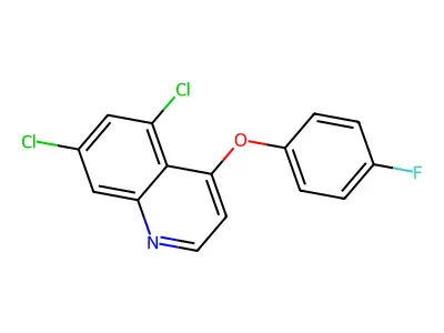 喹氧灵 structure