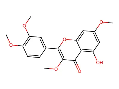 雷杜辛黄酮醇 structure