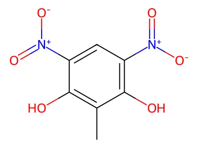 4,6-Dinitro-2-methylresorcinol structure