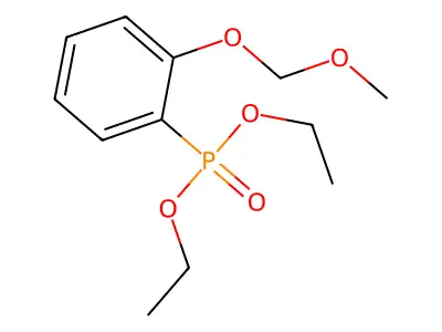 1-Diethoxyphosphoryl-2-(methoxymethoxy)benzene structure