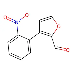 3-(2-Nitrophenyl)furan-2-carbaldehyde structure