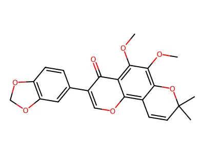 5-Methoxydurmillone structure
