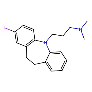 2-Iodoimipramine structure