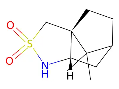 (-)-10,2-Camphorsultam structure