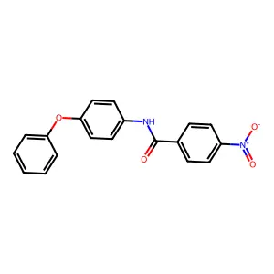 4-nitro-N-(4-phenoxyphenyl)benzamide structure