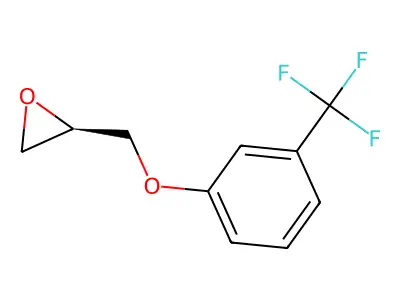 2-[3-(Trifluoromethyl)phenoxymethyl]oxirane structure