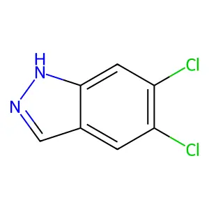 5,6-dichloro-1H-indazole structure