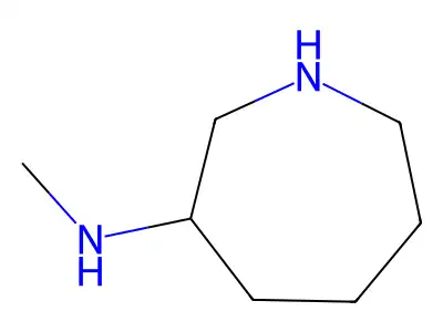 N-(3-Azepanyl)-N-methylamine structure
