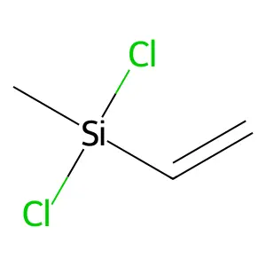 Methylvinyldichlorosilane structure