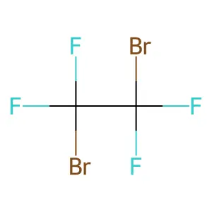 二溴四氟乙烷 structure