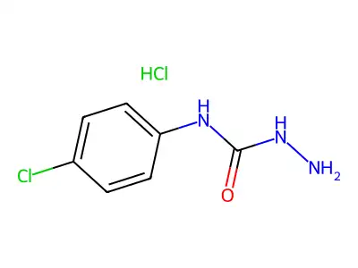 4-(4-Chlorophenyl)semicarbazide hydrochloride structure