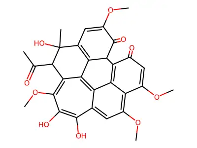 Shiraiachrome A structure