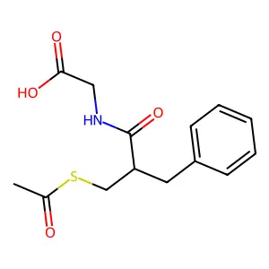 S-Acetylthiorphan structure