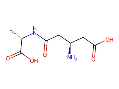 beta-Aminoglutarylalanine structure