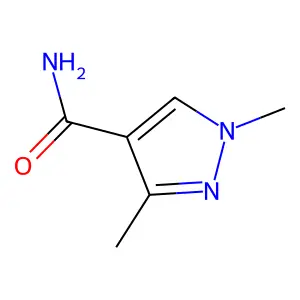 1,3-dimethyl-1H-pyrazole-4-carboxamide structure