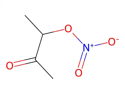 3-氧代丁-2-基硝酸酯 structure