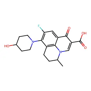 那氟沙星 structure