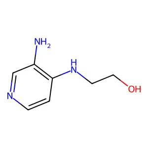 2-((3-Aminopyridin-4-yl)amino)ethan-1-ol structure
