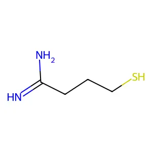 4-Mercaptobutyramidine structure