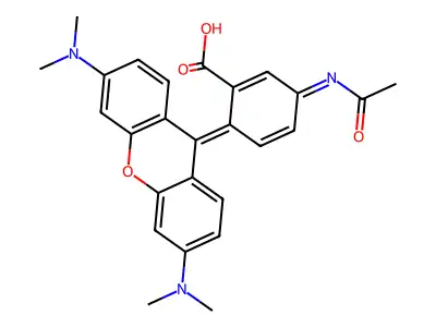 Acetamidotetramethylrhodamine structure
