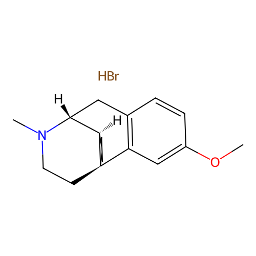 Dextromethorphan hydrobromide structure